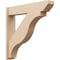 Ekena Millwork 7 1/2-in W x 36-in D x 36-in H Funston Slat Rough Cedar Woodgrain TimberThane Outlooker, Primed Tan OUTUR075X36X36FST24RCPR - alternate 1